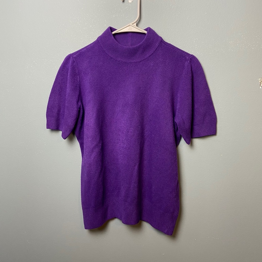 Short sleeved turtleneck. Good condition